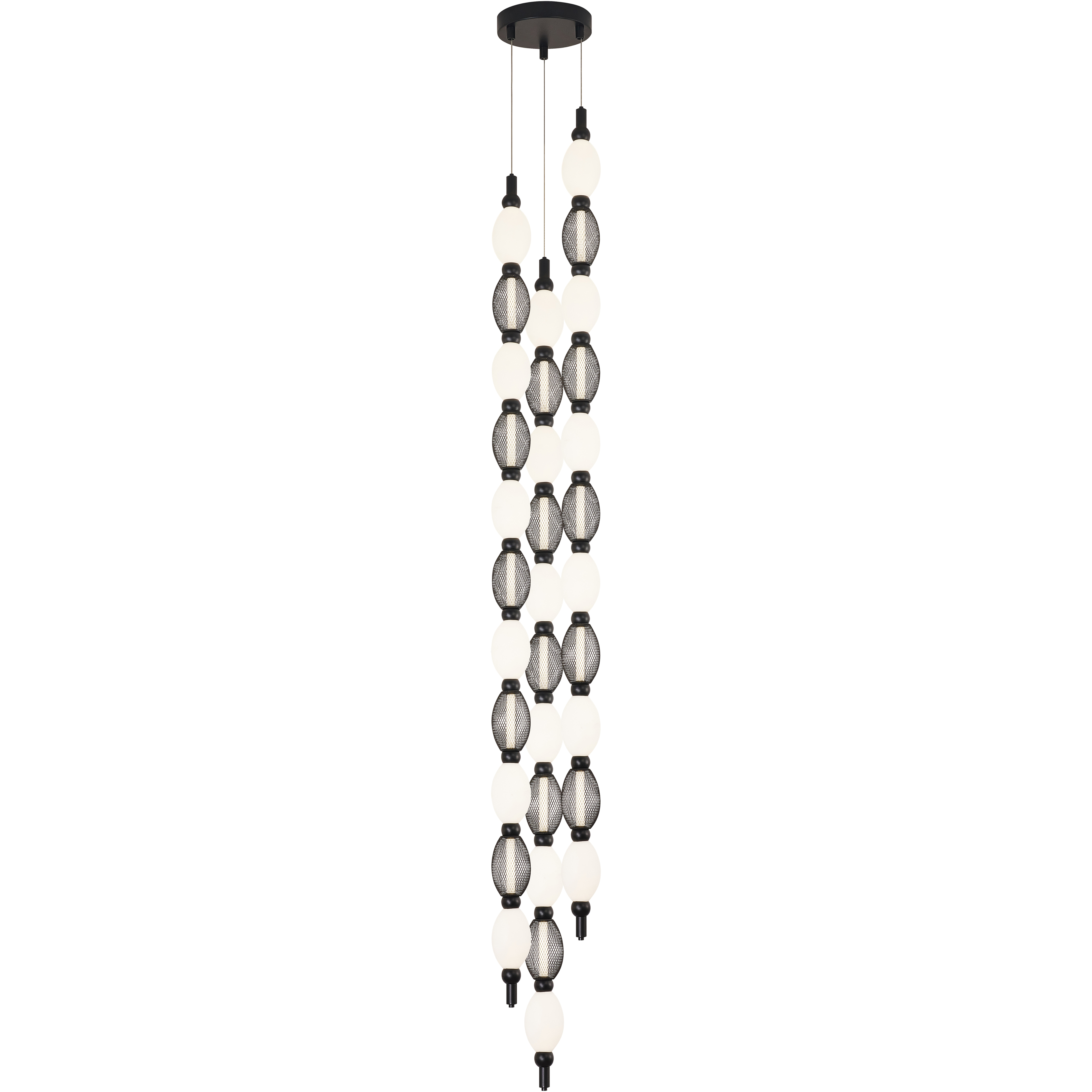 Tentacles LED 75.88 inch Black Pendant Ceiling Light